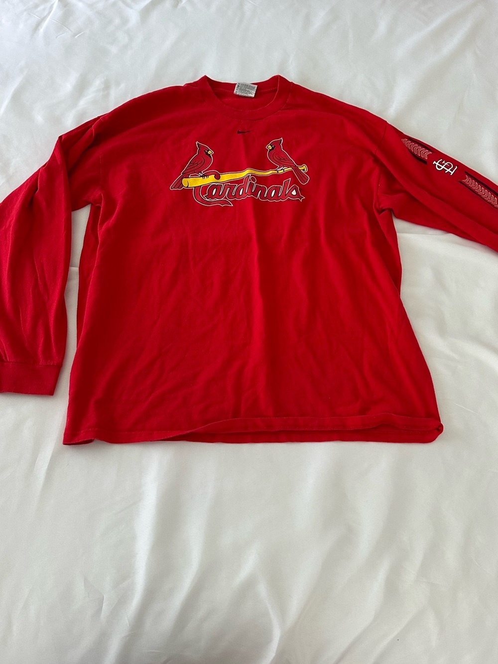 Vintage Nike St. Louis Cardinals Long-Sleeve Tee - Picture 2 of 6